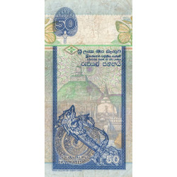 Sri-Lanka - Pick 110a - 50 rupees - Série K/87 - 15/11/1995 - Etat : TB+