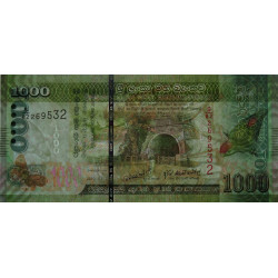 Sri-Lanka - Pick 127a - 1'000 rupees - Série S/82 - 01/01/2010 - Etat : NEUF