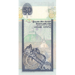 Sri-Lanka - Pick 110e - 50 rupees - Série K/270 - 19/11/2005 - Etat : NEUF