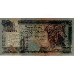 Sri-Lanka - Pick 110e - 50 rupees - Série K/270 - 19/11/2005 - Etat : NEUF