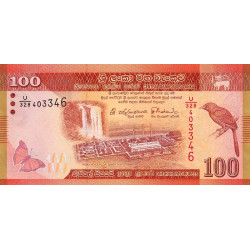 Sri-Lanka - Pick 125d - 100 rupees - Série U/328 - 04/02/2015 - Etat : NEUF