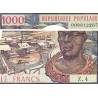 Congo (Brazzaville) - Pick 3c - 1'000 francs - Série Z.4 - 1978 - Etat : TTB+