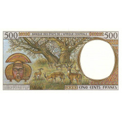 Congo (Brazzaville) - Afr. Centrale - Pick 101Cb - 500 francs - 1994 - Etat : NEUF