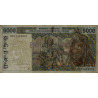 Burkina-Faso - Pick 313Cg - 5'000 francs - 1998 - Etat : TTB