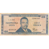 Burundi - Pick 12a_3 - 100 francs - Série G - 01/05/1965 - Etat : TB+ à TTB