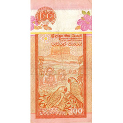 Sri-Lanka - Pick 105A - 100 rupees - Série J/116 - 01/07/1992 - Etat : TTB+