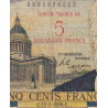 F 52-02 - 12/02/1959 - 5 nouv. francs sur 500 francs - Victor Hugo - Série P.117 - Etat : TB