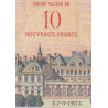 F 53-01 - 07-03/1957 - 10 nouv. francs sur 1000 francs - Richelieu - Série Y.332 - Etat : TB