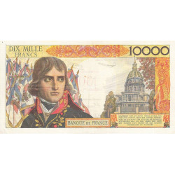 F 55-01 - 30/10/1958 - 100 nouv. francs sur 10000 francs - Bonaparte - Série J.148 - Etat : TTB-