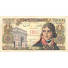 F 55-01 - 30/10/1958 - 100 nouv. francs sur 10000 francs - Bonaparte - Série S.149 - Etat : TB+