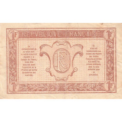 VF 03-04 - 1 franc - Trésorerie aux armées - 1917 - Série D - Etat : TTB