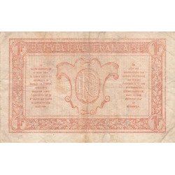 VF 04-14 - 1 franc - Trésorerie aux armées - 1919 - Série A2 - Etat : TB+