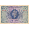 VF 06-01f - 100 francs - Trésor central - 1943 - Série PN - Etat : TB+