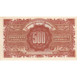 VF 11-01 - 500 francs - Marianne - 1945 - Série 84L - Etat : SUP-