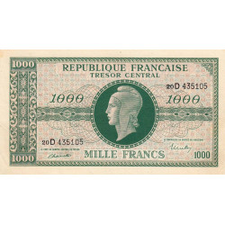VF 13-01 - 1000 francs - Marianne - 1945 - Série 20D - Etat : TTB+