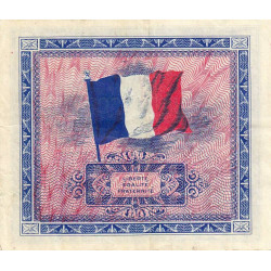 VF 16-01 - 2 francs - Drapeau - 1944 - Sans série - Etat : TTB
