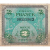 VF 16-01 - 2 francs - Drapeau - 1944 - Sans série - Etat : B+