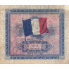 VF 16-01 - 2 francs - Drapeau - 1944 - Sans série - Etat : B+