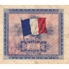 VF 16-01 - 2 francs - Drapeau - 1944 - Sans série - Etat : TB-
