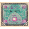 VF 18-01 - 10 francs - Drapeau - 1944 - Sans série - Etat : SPL