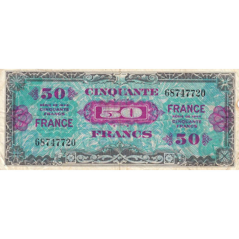 VF 24-01 - 50 francs - France - 1944 (1945) - Sans série - Etat : TB-