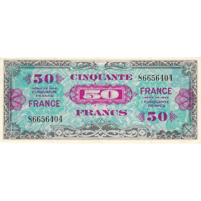 VF 24-01 - 50 francs - France - 1944 (1945) - Sans série - Etat : TTB+