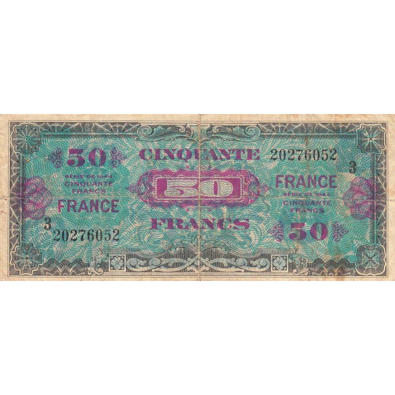 VF 24-03 - 50 francs - France - 1944 (1945) - Série 3 - Etat : TB-