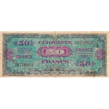 VF 24-03 - 50 francs - France - 1944 (1945) - Série 3 - Etat : TB-