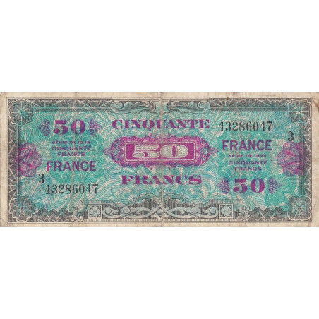 VF 24-03 - 50 francs - France - 1944 (1945) - Série 3 - Etat : TB-