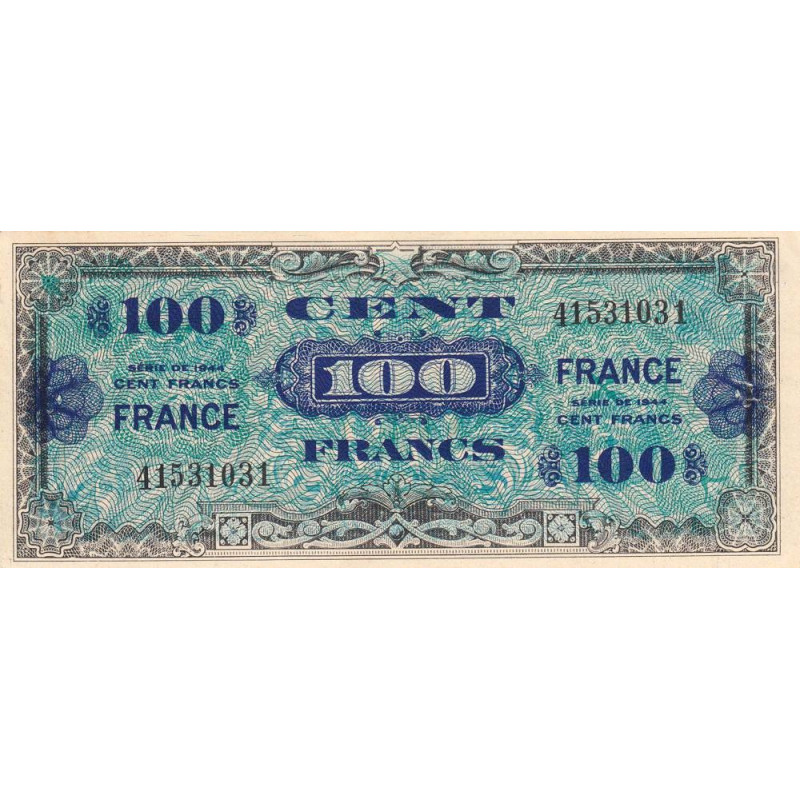 VF 25-01 - 100 francs - France - 1944 (1945) - Sans série - Etat : SUP