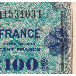 VF 25-01 - 100 francs - France - 1944 (1945) - Sans série - Etat : SUP