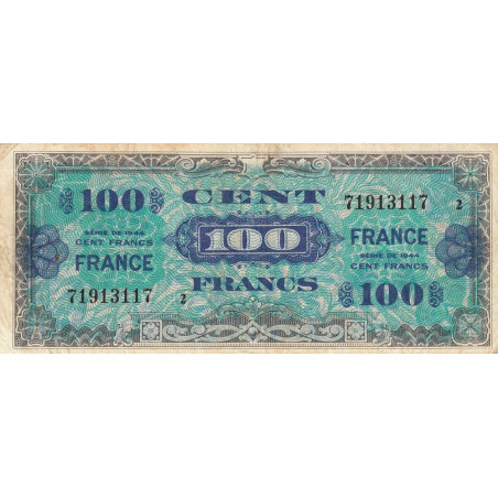 VF 25-02 - 100 francs - France - 1944 (1945) - Série 2 - Etat : TB