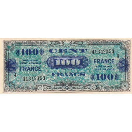 VF 25-04 - 100 francs - France - 1944 (1945) - Série 4 - Etat : SUP