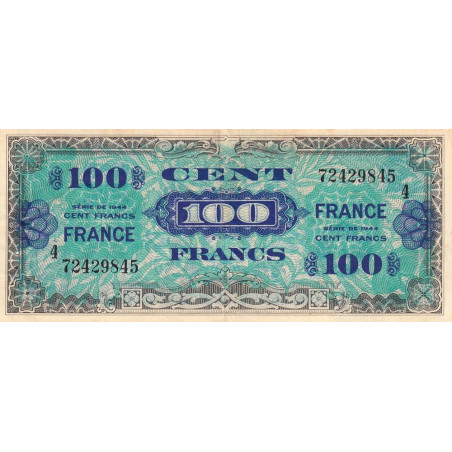 VF 25-04 - 100 francs - France - 1944 (1945) - Série 4 - Etat : TTB