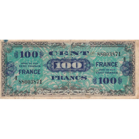 VF 25-04 - 100 francs - France - 1944 (1945) - Série 4 - Etat : TB-