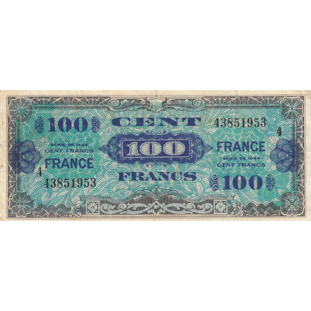 VF 25-04 - 100 francs - France - 1944 (1945) - Série 4 - Etat : TB+