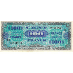 VF 25-10 - 100 francs série 10 - France - 1944 (1945) - Etat : TTB