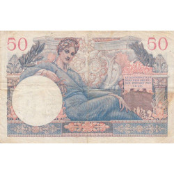 VF 31-02 - 50 francs - Trésor français - Territoires occupés - 1947 - Série N.2 - Etat : TB+