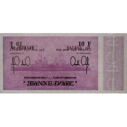 Porte-Hélicoptères "Jeanne d'Arc" - 10 francs - 1980 - Etat : NEUF