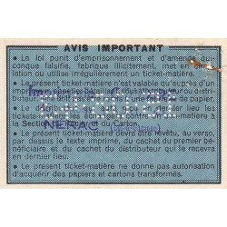 1 kg Impression et Ecriture - 15/08/1943 - AFNOR I - Série BA - Etat : TTB