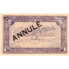 Agen - Pirot 2-6c variété - 2 francs - 05/11/1914 - Annulé - Etat : SUP