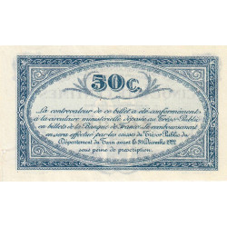Albi, Castres, Mazamet (Tarn) - Pirot 5-10 - 50 centimes - 22/12/1917 - Annulé - Etat : TTB+