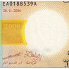 Mauritanie - Pick 14a - 2'000 ouguiya - Série EA - 28/11/2004 - Etat : pr.NEUF