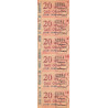 20 litres gas-oil - Juin 1948 - Allier - Bloc de 6 - Etat : SUP