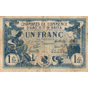 Ajaccio & Bastia - Pirot 3-7 - 1 franc - Série B - 08/01/1918 - Etat : TB-