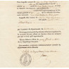 Moselle - Metz - Consulat - 1800 - Mandat de paiement d'arrérage de rentes - Etat : SUP+ à SPL
