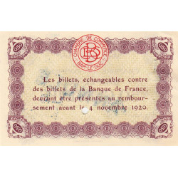 Bar-le-Duc - Pirot 19-2 - 50 centimes - Sans date (1915) - Annulé - Etat : SUP