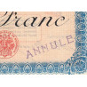 Besançon (Doubs) - Pirot 25-10 - 1 franc - Série Z 125 - Sans date (1915) - Annulé - Etat : TTB+
