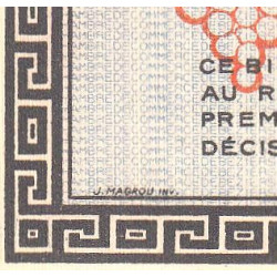Béziers - Pirot 27-8 - 1 franc - Série B 12.70 - 05/11/1914 - Etat : SPL+