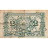 Bordeaux - Pirot 30-3 - 2 francs- Série H - 1914 - Etat : B